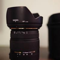 Obiettivo fotografico SIGMA 17-50 2.8 EX HSM,CANON