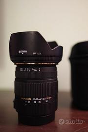 Obiettivo fotografico SIGMA 17-50 2.8 EX HSM,CANON