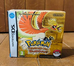 Pokemon heart gold con scatola no pokewalker