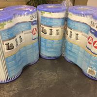 5 filtri piscina Nuovi