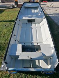 Barca in alluminio carpfishing