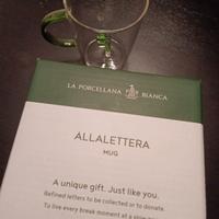 Mug tazza in vetro personalizzate lettera G e F
Ve