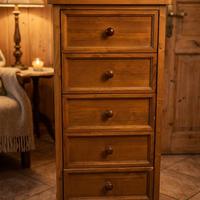 Cassettiera in pino sabbia