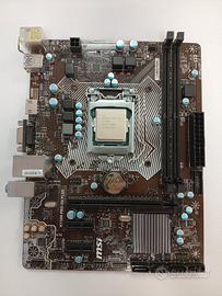 scheda madre MSI

e processore Intel i5