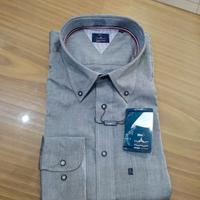 Camicia uomo manica lunga 100% cotone made in ital