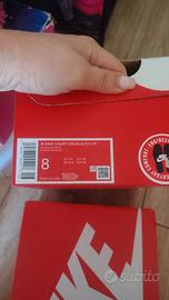 Nike alta bianca