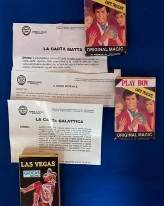 tre giochi con le carte