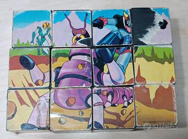 Goldrake Clementoni cubi anni 80