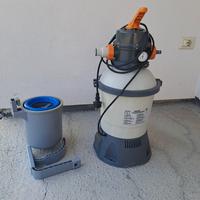 Pompa piscina con skimmer