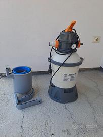 Pompa piscina con skimmer