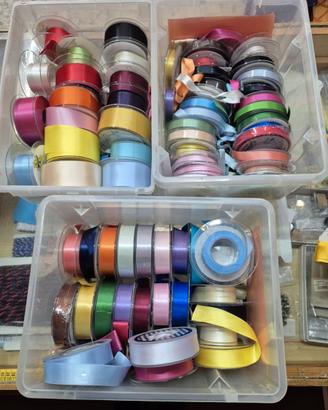 Nastro di Raso - Varie misure - Stock in blocco