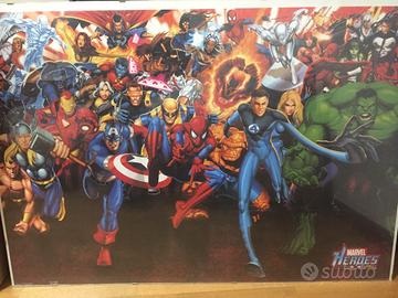 Poster Marverl Heroes