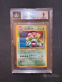 charizard neo 2 psa7 e venusaur cd jap bgs9