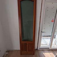 Porte in legno noce douglas con vetro