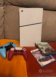 PlayStation 5 Slim + 2 Controller + 2 Gioc