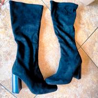 stivali nero Steve Madden n 37 con scatola 