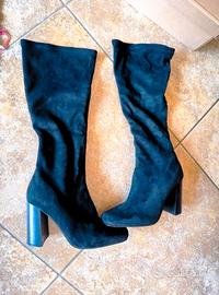 stivali nero Steve Madden n 37 con scatola 