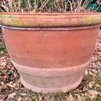 2 antiche conche di terracotta dell’ Impruneta