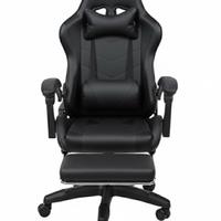 Sedia gaming led arcobaleno per scrivania pc