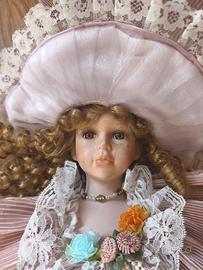 Bambola stile 800 in porcellana