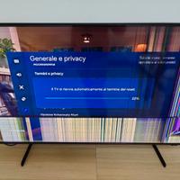 Tv samsung QE43Q60BAU danneggiata