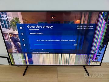 Tv samsung QE43Q60BAU danneggiata
