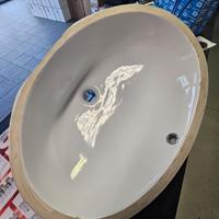 Lavabo sottopiano in ceramica