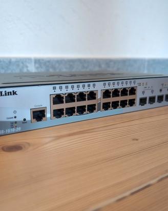 Smart Switch Gigabit D-Link DGS-1510-20 Managed