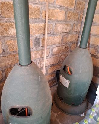 N. 2 FUNGHI RISCALDANTi A GAS