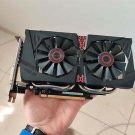 scheda video gaming Asus GTX 960 Strix 2GB GDDR5