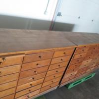 FARMACIA CASSETTIERA BANCONE NEGOZIO CREDENZA 374c