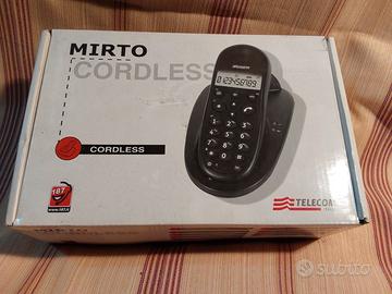 Cordless "mirto"sip nero originale vintage