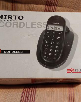 Cordless "mirto"sip nero originale vintage