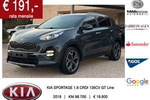 KIA Sportage 1.6 CRDI 136 CV 2WD GT Line