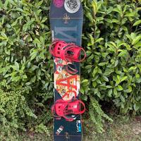 Tavola Snowboard Salomon + attacchi Union