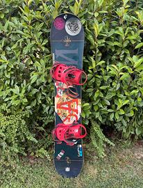 Tavola Snowboard Salomon + attacchi Union