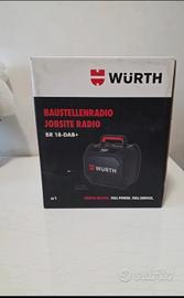 Radio per cantieri a batteria br 18-dab +M-Cube