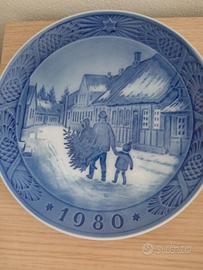 piatto royal Copenhagen 1980 