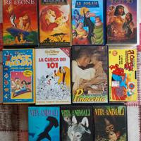 Lotto 11 VHS Disney e documentari