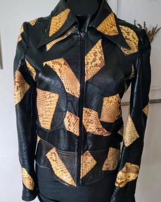 Giacchetto in pelle artigianale esemplare unico