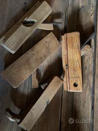 Antiche pialle da falegname