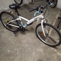 bicicletta btwin 22 pollici=raggio ruota 26 cm