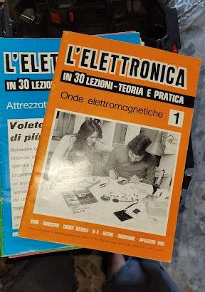 L’ELETTRONICA IN 30 LEZIONI – LOTTO FASCICOLI ANNI