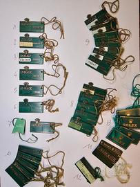 Targhette Rolex Vintage Originali (varie versioni)