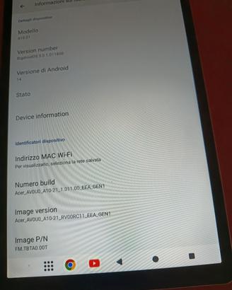 Tablet Acer