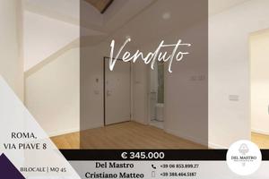 Appartamento di 45 m² con 2 locali a Roma