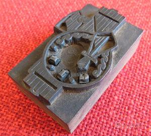 Timbro d'epoca fascista in uso a Comando della GIL