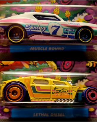 Set 2  auto Hot Wheels   Spring   serie