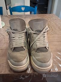 nike air jordan 4 retrò grey taglia 40