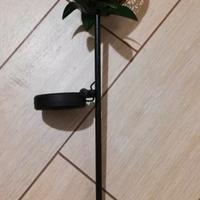 Luce led solare da esterno a forma di fiore